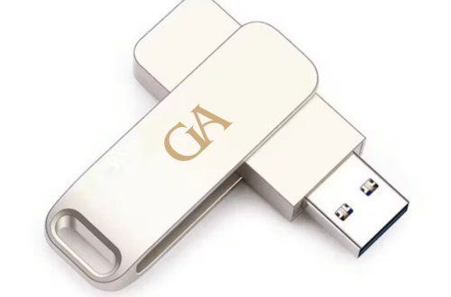 Custom Metallic USB Thumb Drive | Singapore Tech Corporate Gift