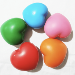 Custom Heart Shaped Stress Ball | Singapore #1 Bulk Corporate Gifts Supplier | Events Premium | Marketing Merchandise