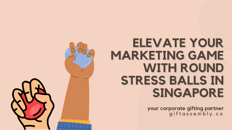Elevate Your Marketing Game with Round Stress Balls in Singapore | Corporate Gifts Singapore