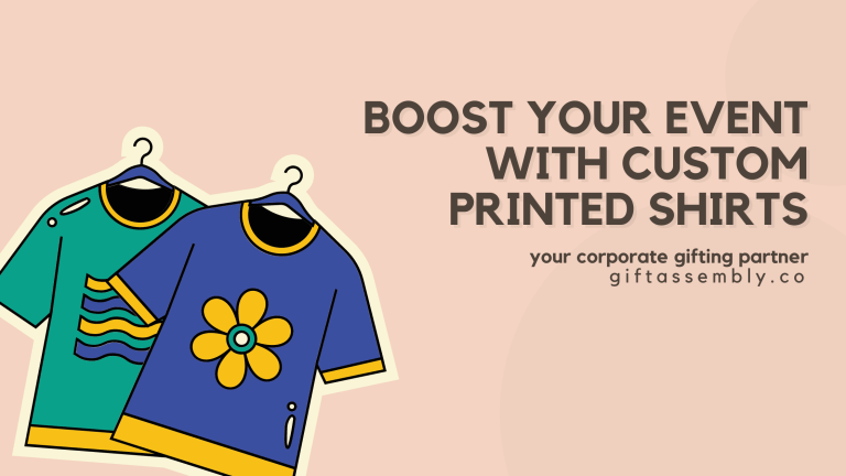 Boost Your Event with Custom Printed Shirts | Corporate Gifts Singapore
