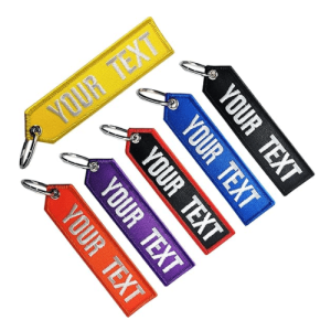 Custom Fabric Keychain | Singapore #1 Bulk Corporate Gifts Supplier | Events Premium | Marketing Merchandise | Employee Swag