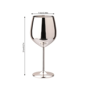 Custom Stainless Steel Wine Glass | Singapore #1 Bulk Corporate Gifts Supplier | Events Premium | Marketing Merchandise | Employee Swag | Fundraiser Charity Merchandise