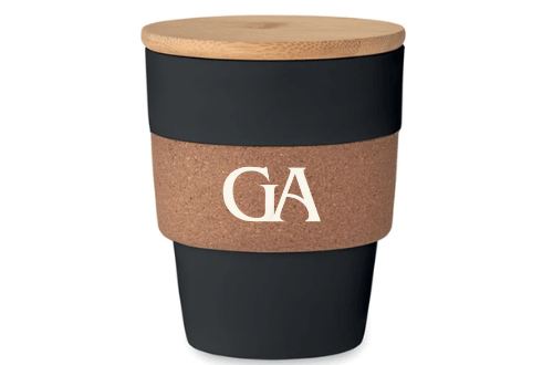 Custom Tumbler with Cork Protective Sleeve & Bamboo Lid | Singapore #1 Eco Friendly Corporate Gifts Supplier | Events Premium | Marketing Merchandise | Employee Swag | Fundraiser Charity Merchandise