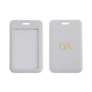 Sliding ID Badge Holder