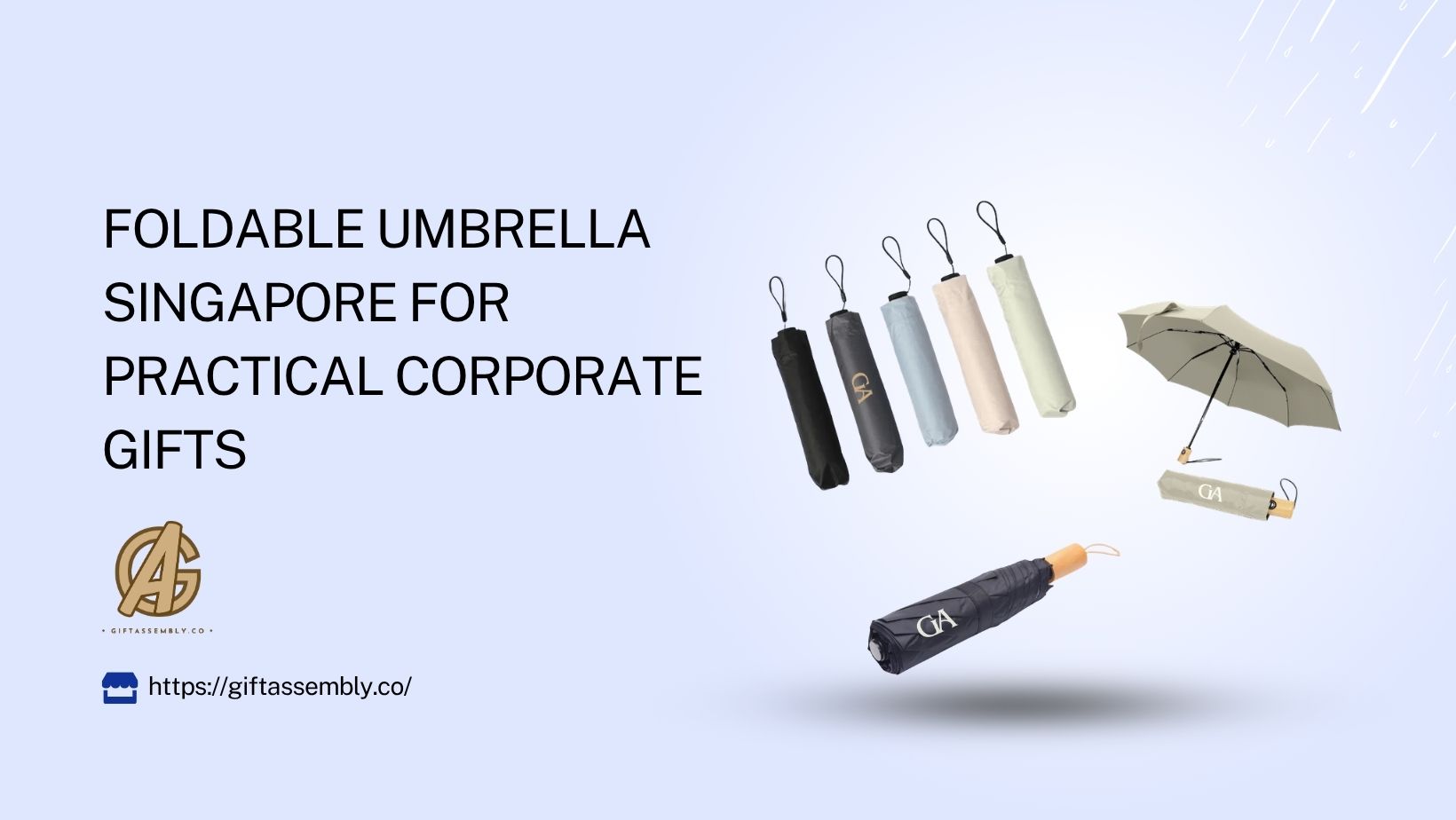 Foldable Umbrella Singapore for Practical Corporate Gifts