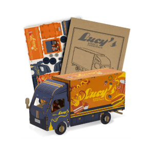 BRANDCRAFT Small Truck Wooden Model