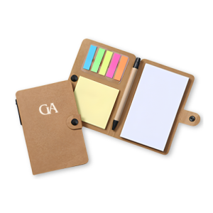 Small Snap Notebook With Pen