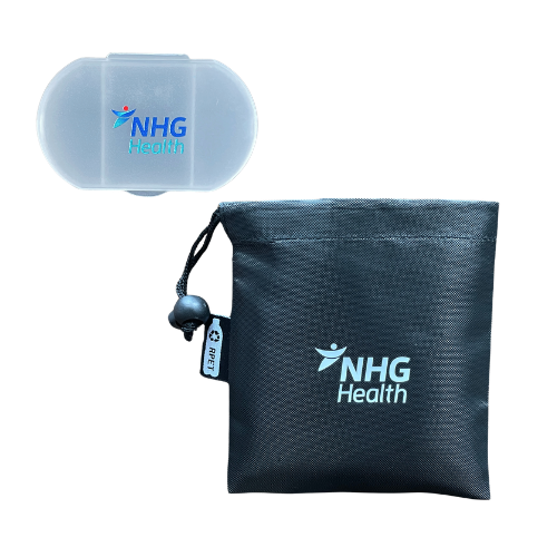 Customised Cooling Towel & Pill Box